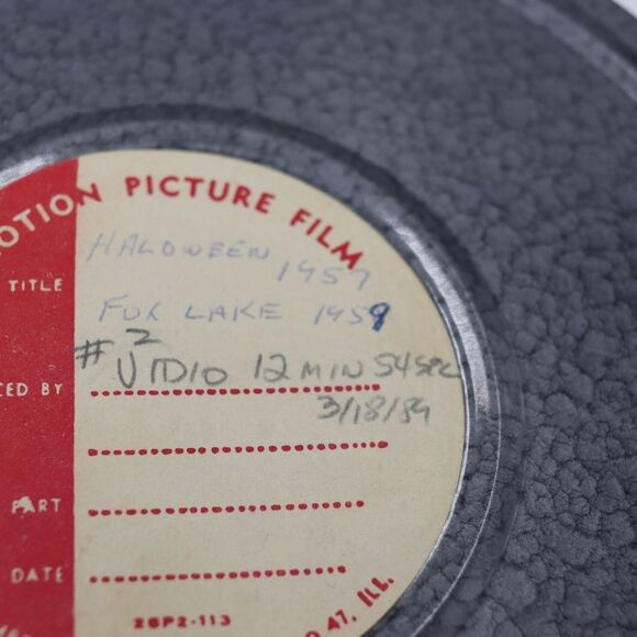 Vintage Reel to Reel 8MM Film Reel Halloween 1957 -59 and 1989 - Picture 3 of 7